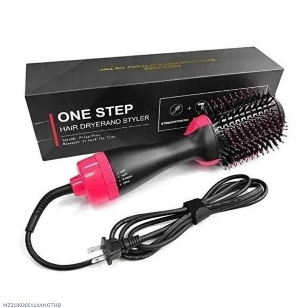 One Step 3 in 1 Hair Dryer & Styler | Hair Dryer Brush | Hot Air Brush | Hair Volumizer | Blow Dryer Brush | Hair Straightener & Curler | Electric Hair Brush | Styling Tool for Women | Multifunctional Blow Dryer Styled