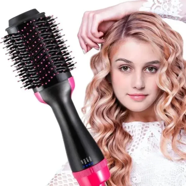 One Step 3 in 1 Hair Dryer & Styler | Hair Dryer Brush | Hot Air Brush | Hair Volumizer | Blow Dryer Brush | Hair Straightener & Curler | Electric Hair Brush | Styling Tool for Women | Multifunctional Blow Dryer Styled