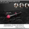 One Step 3 in 1 Hair Dryer & Styler | Hair Dryer Brush | Hot Air Brush | Hair Volumizer | Blow Dryer Brush | Hair Straightener & Curler | Electric Hair Brush | Styling Tool for Women | Multifunctional Blow Dryer Styled