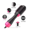 One Step 3 in 1 Hair Dryer & Styler | Hair Dryer Brush | Hot Air Brush | Hair Volumizer | Blow Dryer Brush | Hair Straightener & Curler | Electric Hair Brush | Styling Tool for Women | Multifunctional Blow Dryer Styled