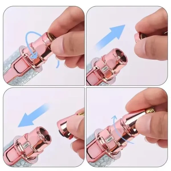 2-in-1 Electric Rechargeable Hair Remover & Trimmer for Women