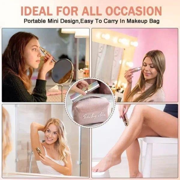 2-in-1 Electric Rechargeable Hair Remover & Trimmer for Women